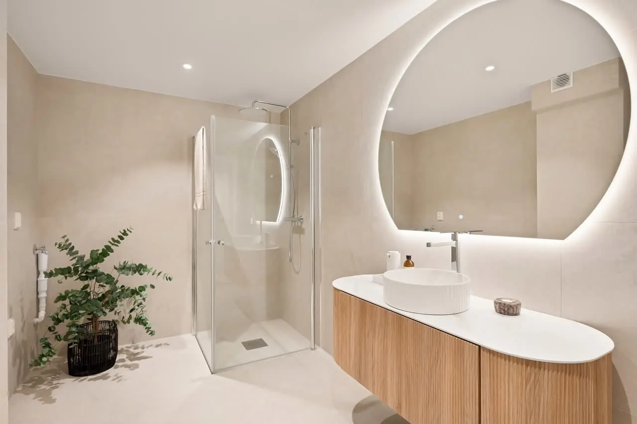 Bad etter renovering