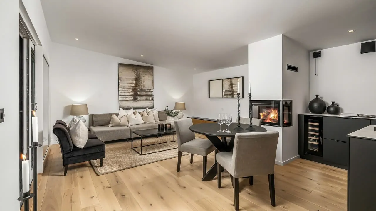Stue etter renovering, Teglverksveien 13b